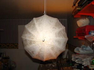 Front view showing parchment look