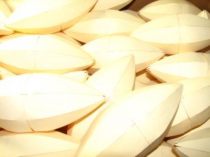 Airship Kit bodies awaiting packaging into kit bags
