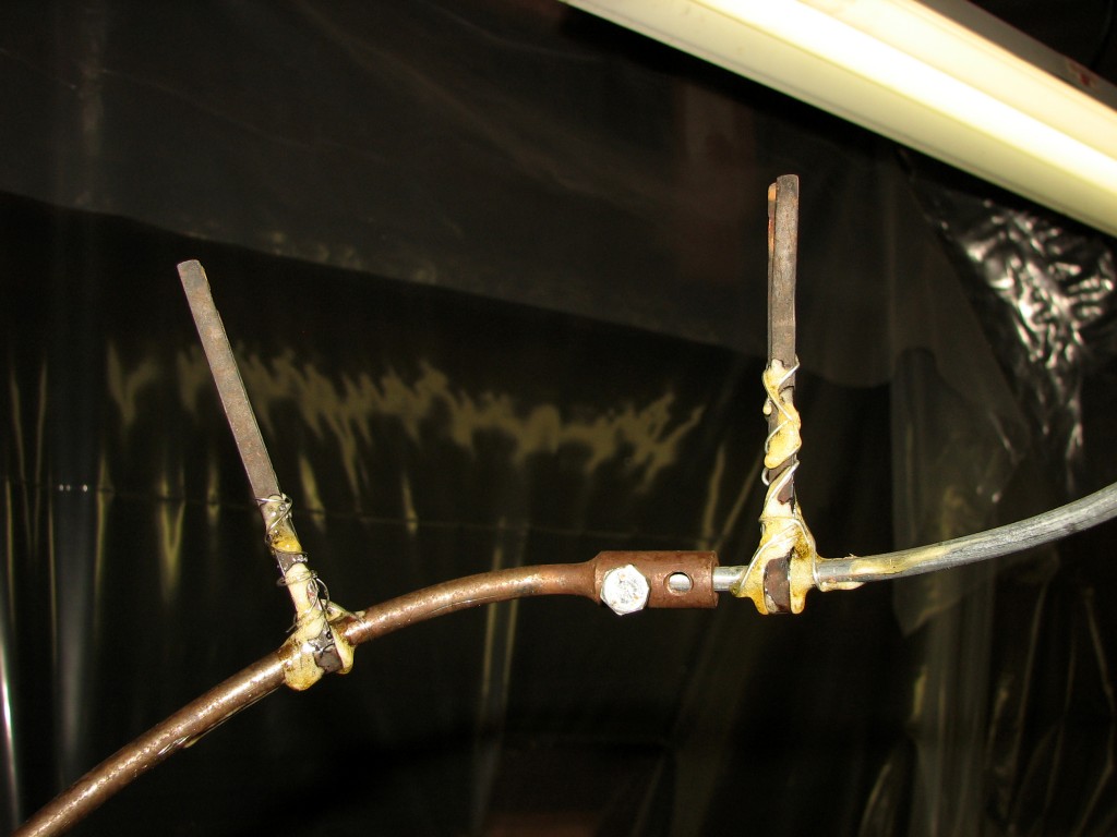 Rake tines as spikehorns