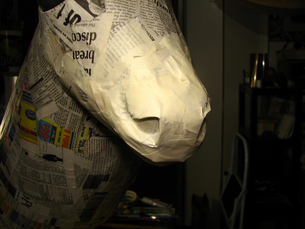 Taped nostrils